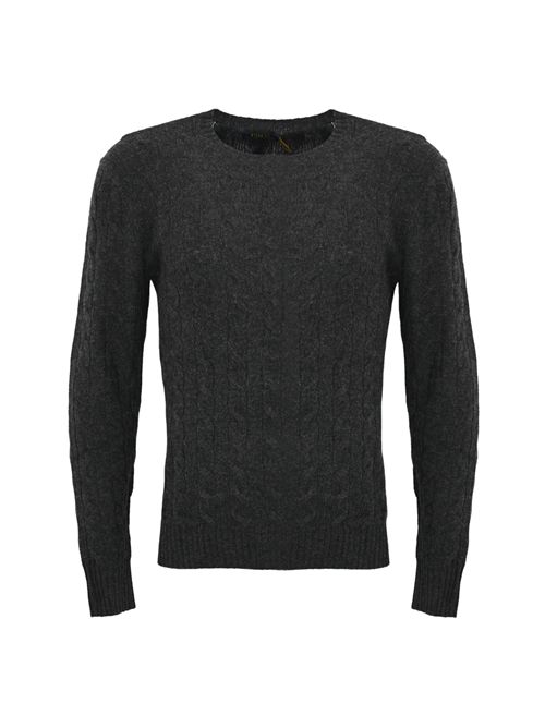 Maglione a trecce misto cashmere Grey POLO RALPH LAUREN | 710876762013